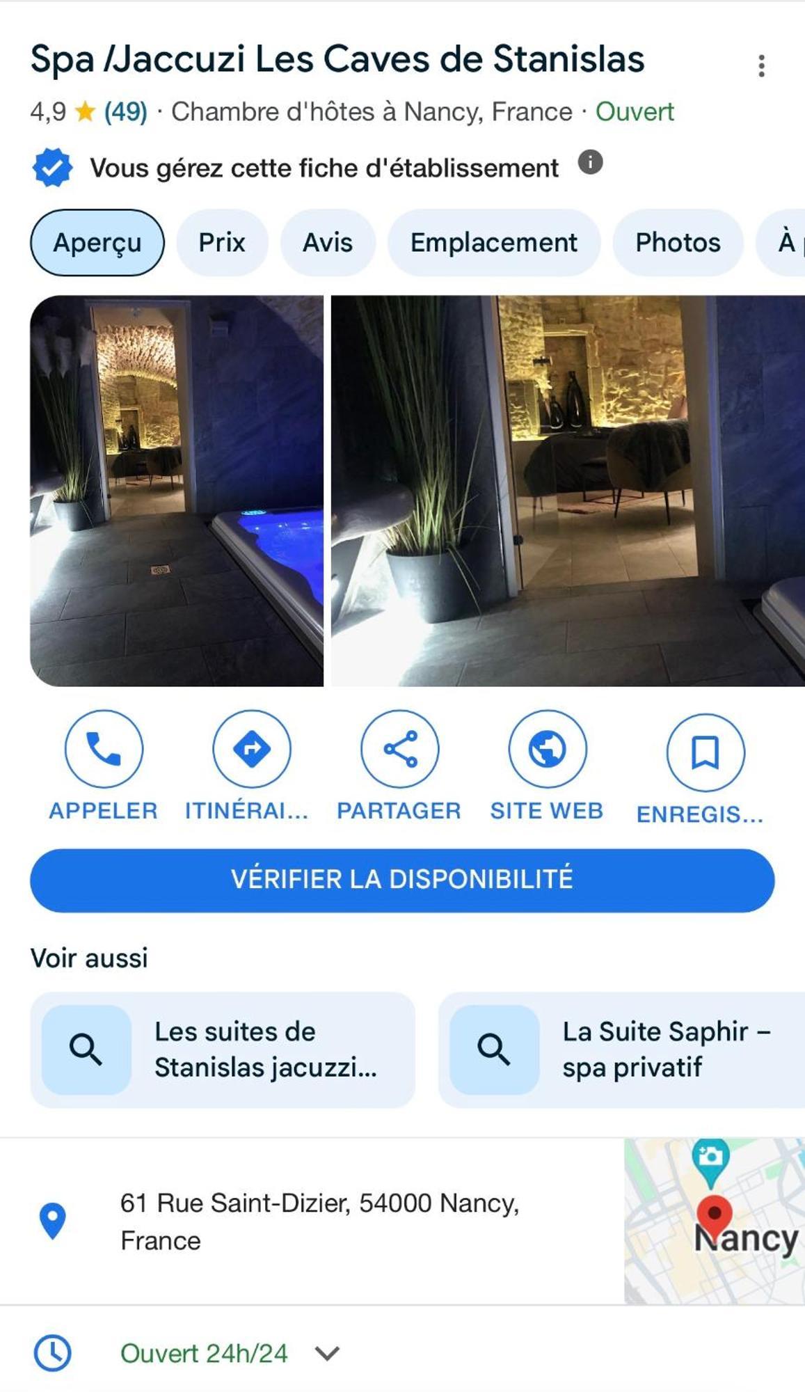Jaccuzi & Des Caves Stanislas